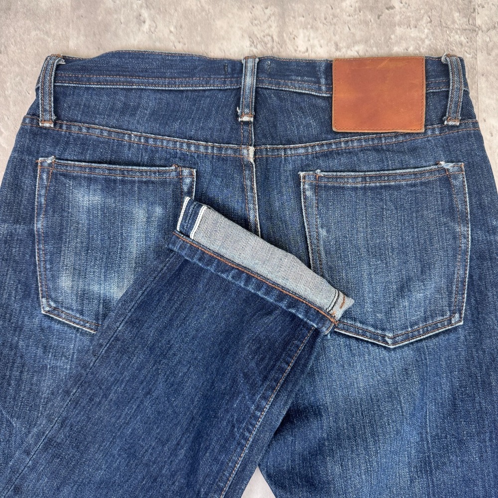 Unbranded Brand Jeans Men's 31 (32x32) Raw Selvedge Denim UB201 Tapered F135